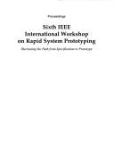 Cover for Proceedings, Sixth IEEE International Workshop on Rapid System Prototyping