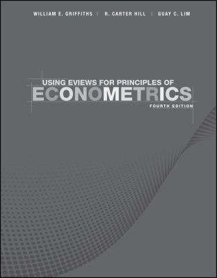 Cover for Using Eviews For Principles Of Econometrics
