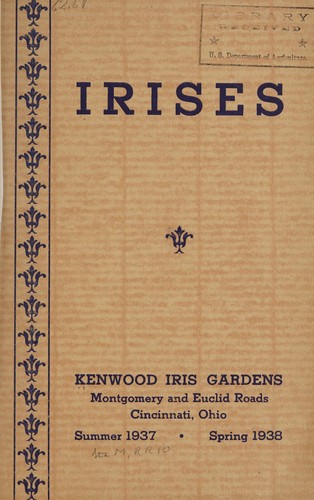 Cover for Irises from Kenwood Iris Gardens