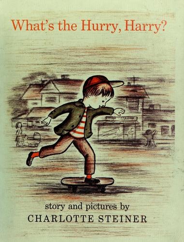 Cover for What's the hurry, Harry?