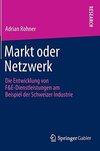 Cover for Markt oder Netzwerk