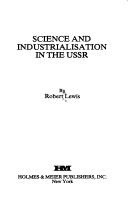 Cover for Science and industrialisation in the USSR