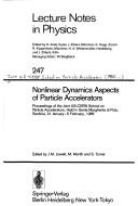 Cover for Nonlinear dynamics aspects of particle accelerators