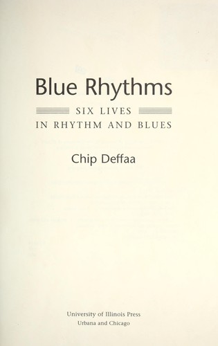 Cover for Blue rhythms
