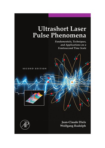 Cover for Ultrashort laser pulse phenomena