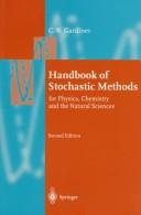 Cover for Handbook of stochastic methods for physics, chemistry, and the natural sciences