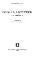 Cover for Spain & the loss of America