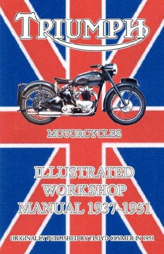 Cover for Triumph Motorcycles Illustrated Workshop Manual 1937-1951