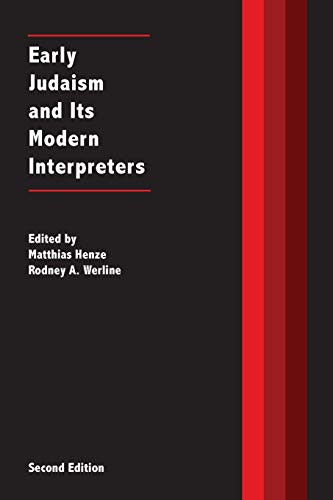 Cover for Early Judaism and Its Modern Interpreters