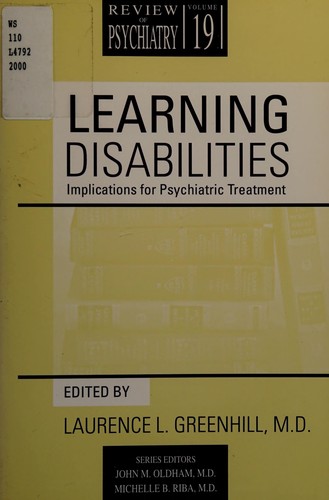 Cover for Learning disabilities