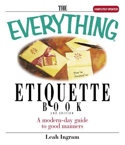 Cover for The everything etiquette book