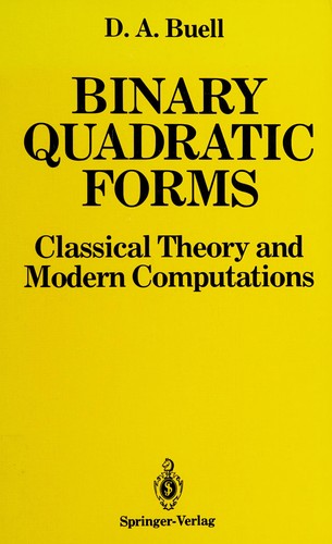 Cover for Binary Quadratic Forms