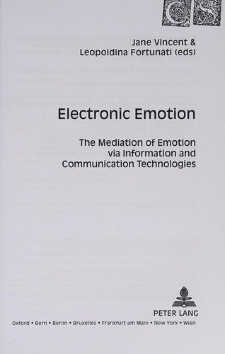 Cover for Electronic emotion