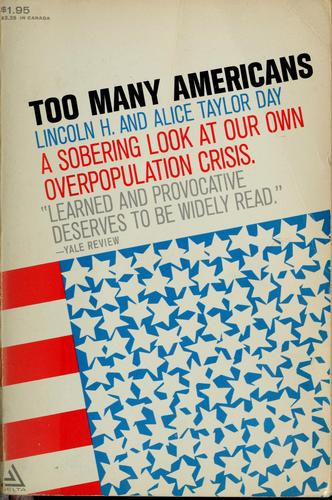 Cover for Too many Americans