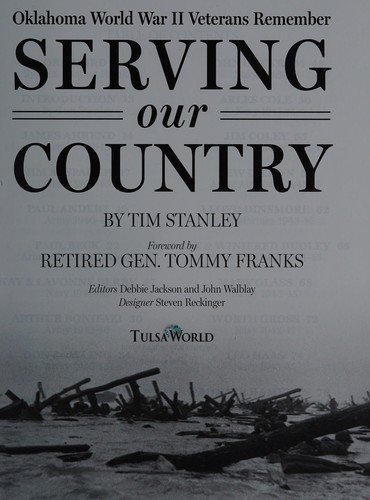 Cover for Oklahoma world war two veterans remember serving our country