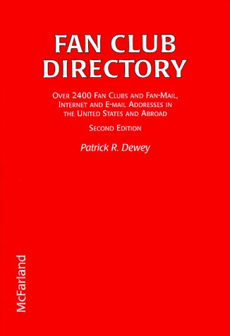 Cover for Fan club directory