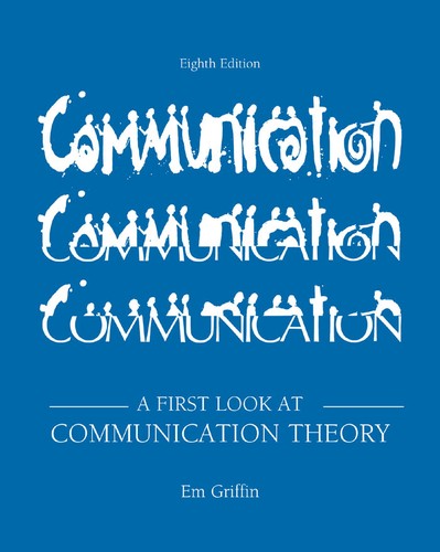 Cover for A First Look at Communication Theory 8th Edition
