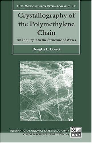 Cover for Crystallography of the Polymethylene Chain