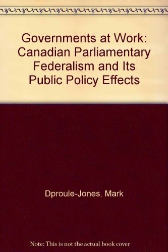 Cover for Governments at work