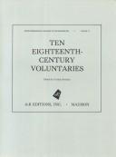 Cover for Ten Eighteenth-Century Voluntaries (Recent Researches in the Music of the Baroque Era, Vol 6)