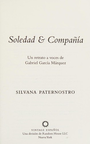 Cover for Soledad & Compañía