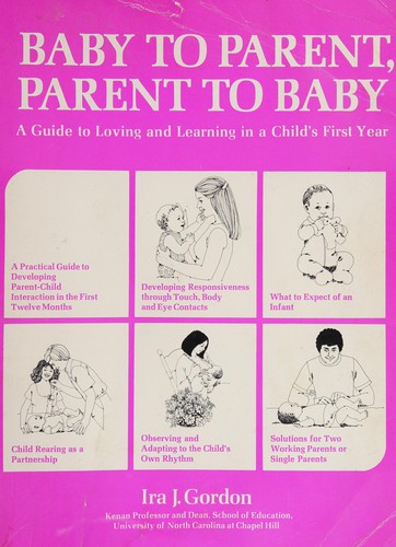 Cover for Baby to Parent, Parent to Baby