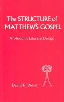 Cover for The Structure of Matthews Gospel