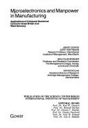 Cover for Microelectronics and manpower in manufacturing