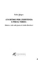 Cover for Un ritmo per l'esistenza e per il verso