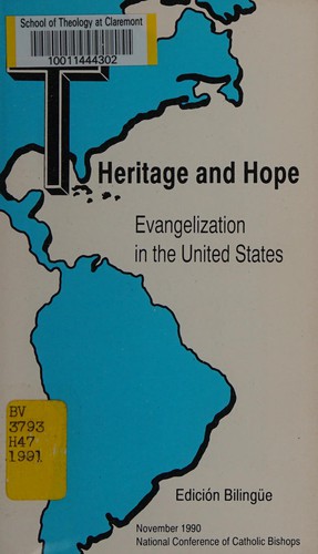 Cover for Heritage and hope