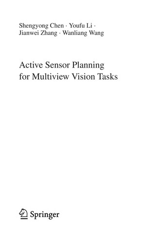 Cover for Active Sensor Planning for Multiview Vision Tasks
