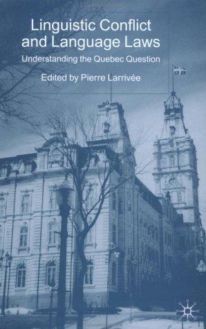 Cover for Linguistic conflict and language laws