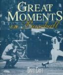 Cover for Great moments in baseball