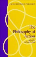 Cover for The philosophy of action