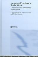 Cover for Language practices in social work
