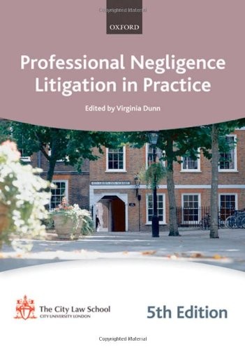 Cover for Professional Negligence Litigation in Practice