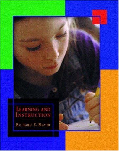 Cover for Learning and Instruction