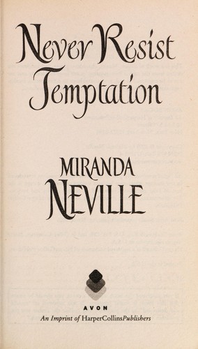 Cover for Never Resist Temptation