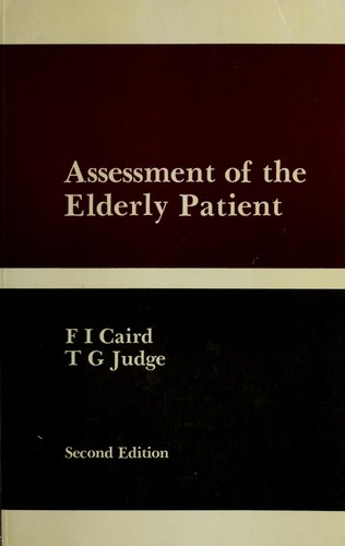 Cover for Assessment of the elderly patient