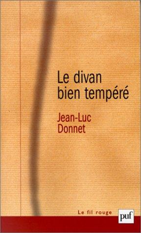 Cover for Le divan bien tempéré