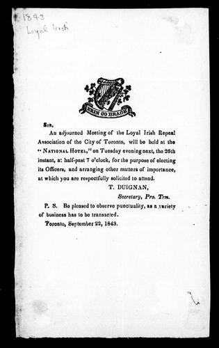 Cover for [Letter]
