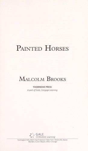 Cover for Painted horses