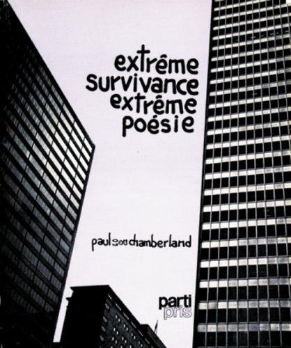 Cover for Extrême survivance, extrême poésie