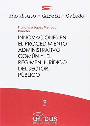 Cover for Innovaciones en el procedimiento administrativo común y el régimen jurídico del sector público