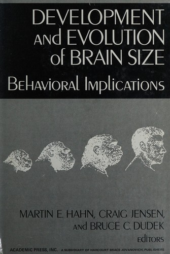 Cover for Development and evolution of brain size