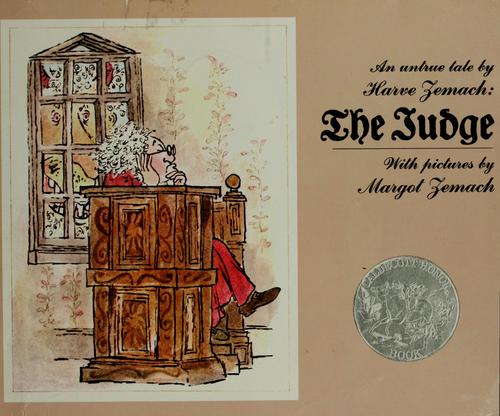 Cover for The judge, an untrue tale.