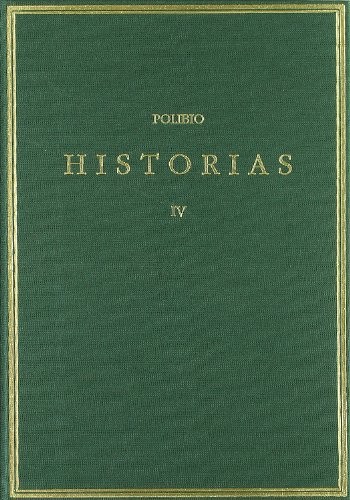 Cover for Historias. Vol. IV. Libro IV
