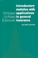 Cover for Introductory statistics with applications in general insurance