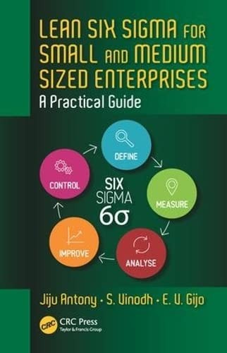 Cover for Lean Six Sigma for Small and Medium Sized Enterprises
