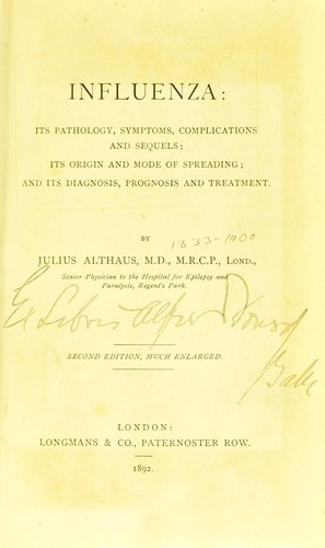 Cover for Influenza